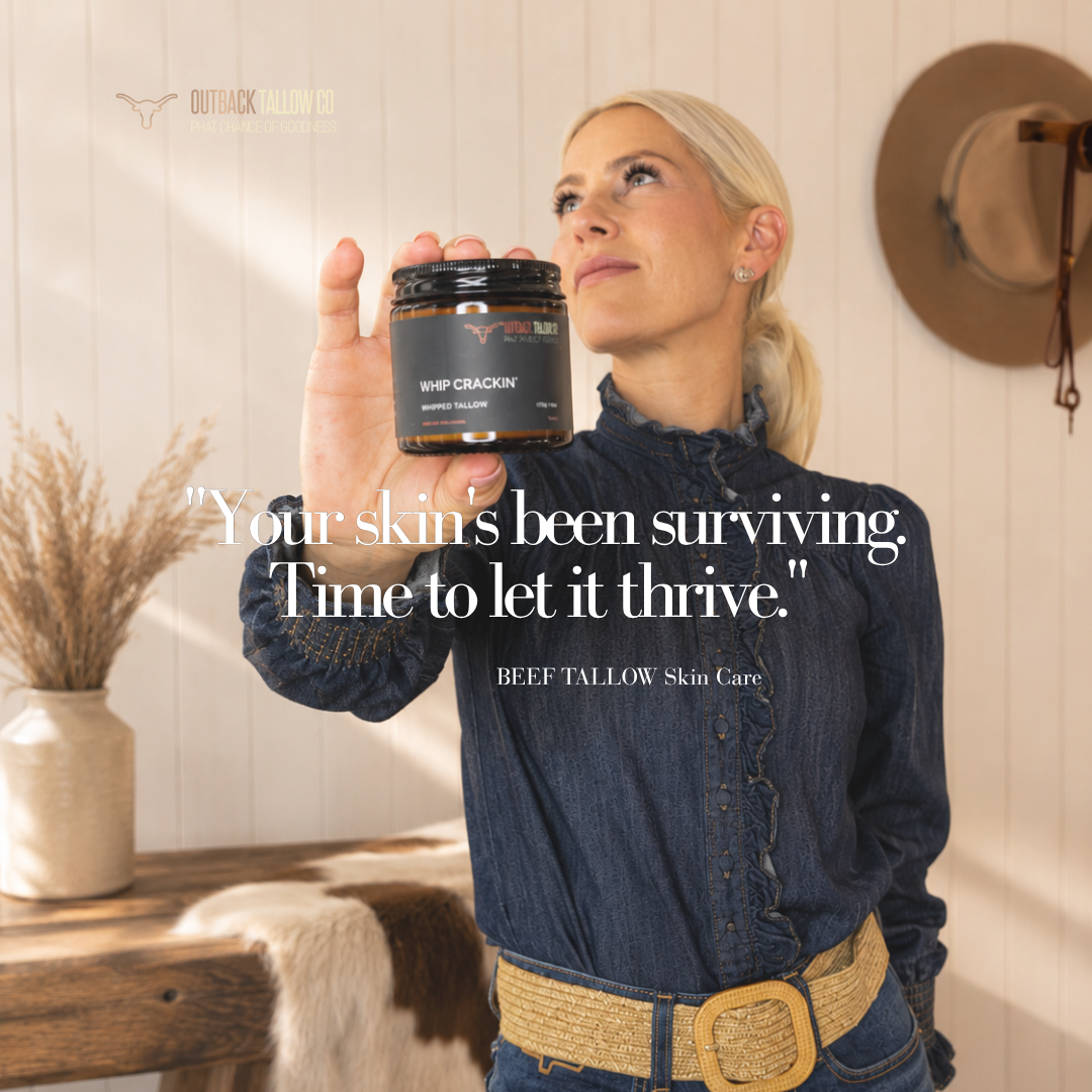 Whip Crackin Whipped Tallow Balm for Full-Body Hydration | Outback Tallow Co