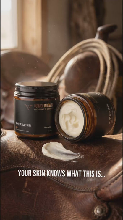 WHIP CRACKIN Whipped Tallow Balm for Full-Body Hydration